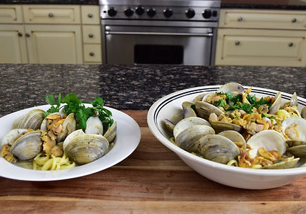 Salsa di Vongole su Linguine