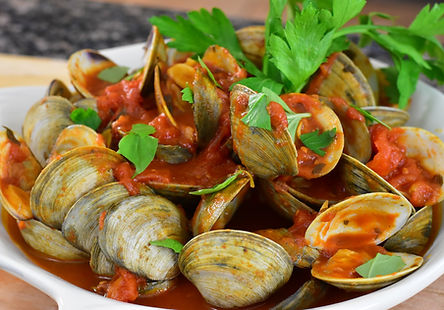 Zuppa di Vongole con Salsa Marinara