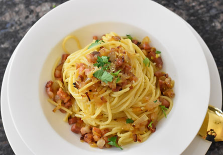 Carbonara con Spaghetti