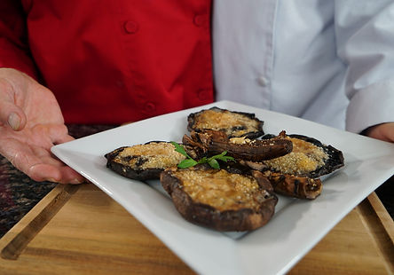 Funghi Portobello al Forno con Parmigiano