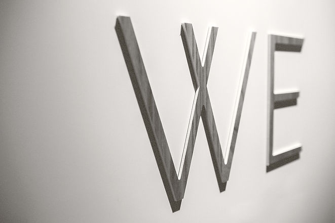 We Wall Letters