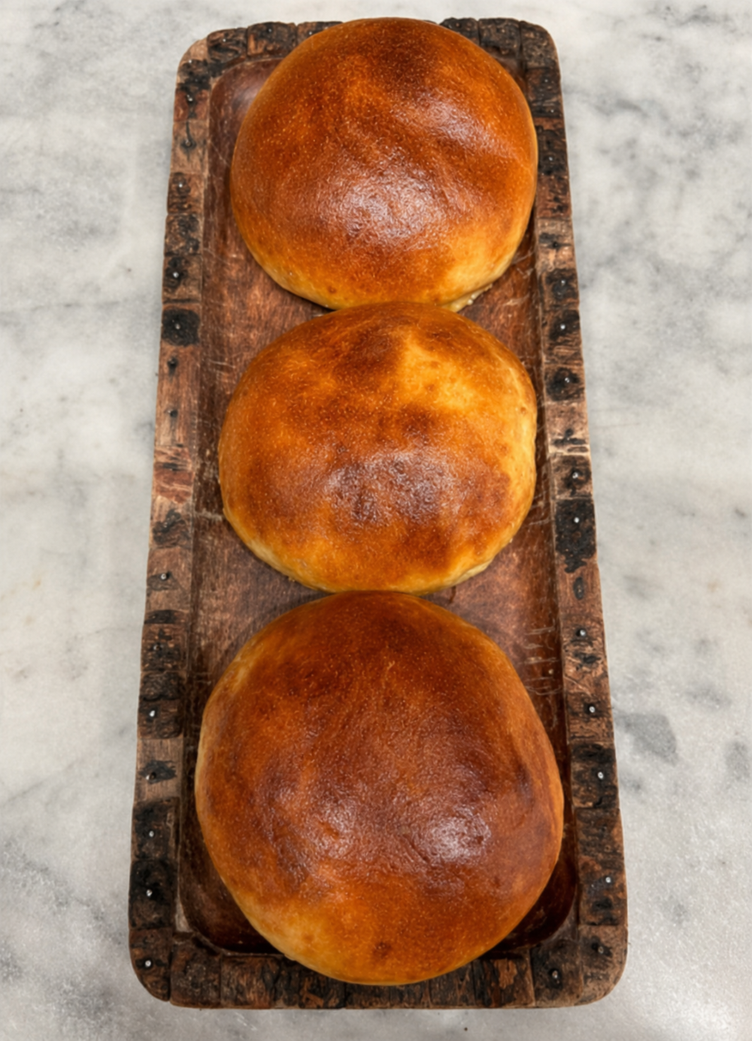 4 Hamburger Buns (V)