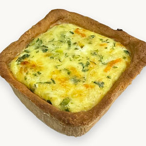 Potato, Leek and Goat Cheese Quiche
