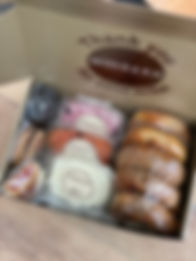 Modern Bread & Bagel order: bagels, spreads, thank you