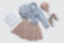 cute skirt outfit ootd