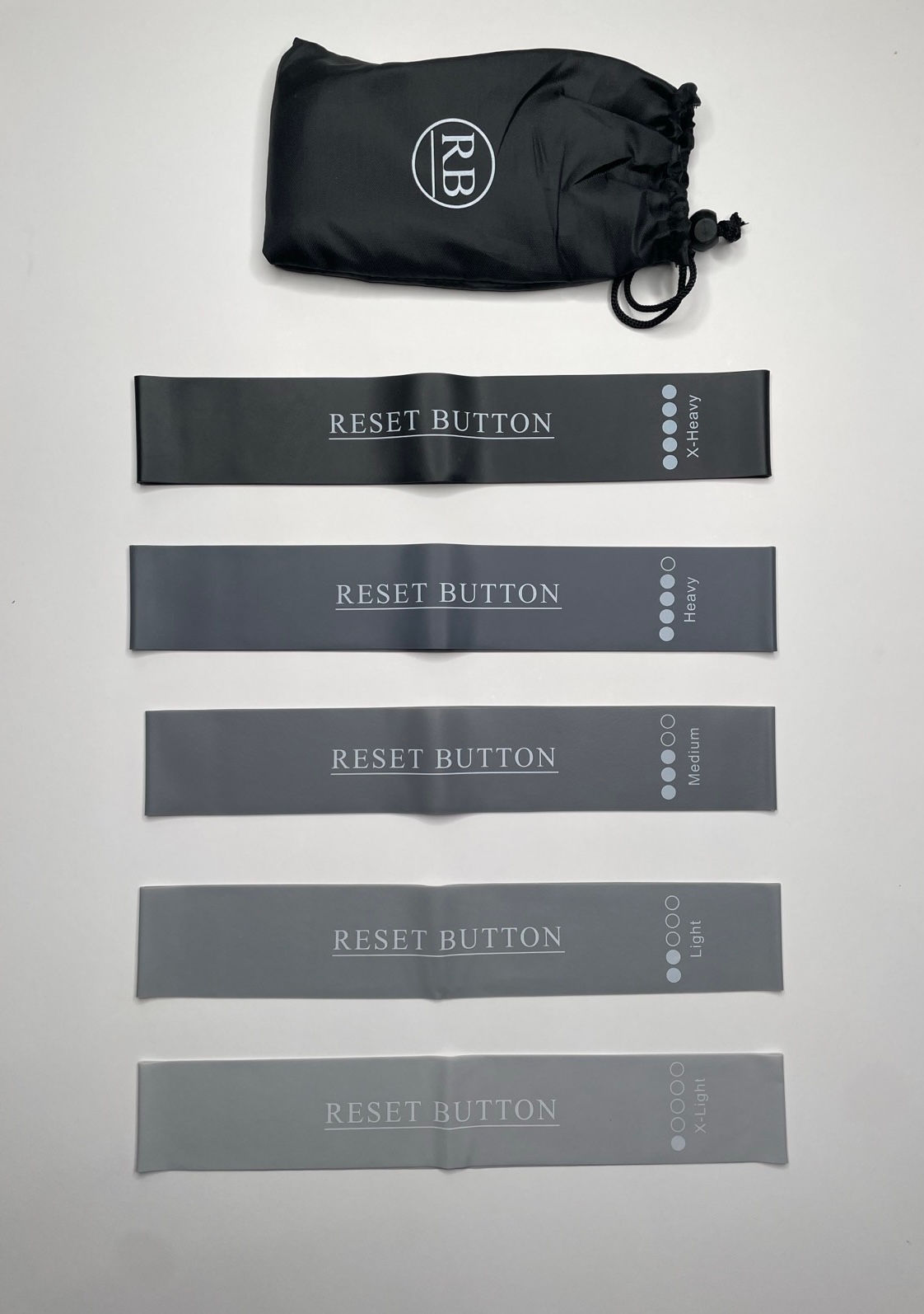 Reset Button Resistance Bands