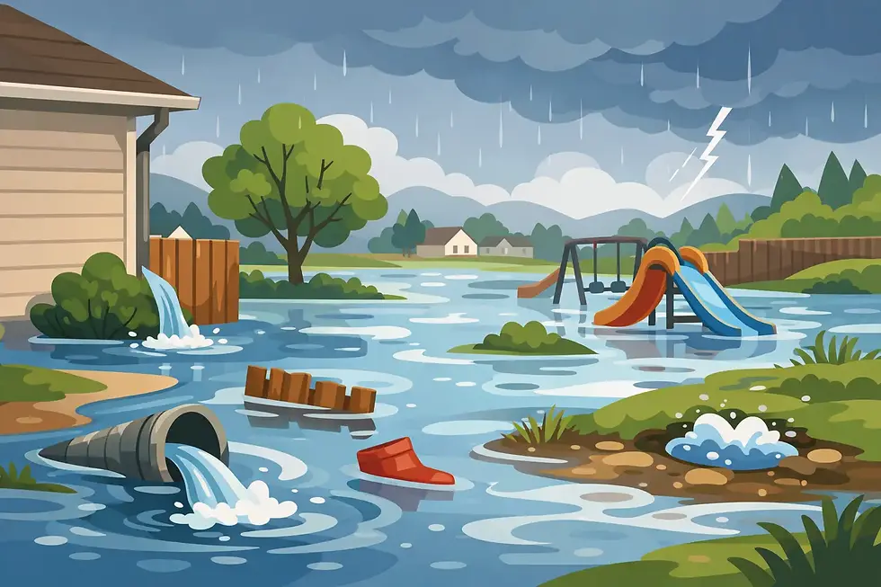 Why Is My Yard Flooding? Common Causes