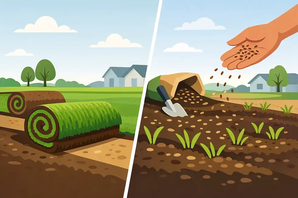 Sod Versus Seed Lawn: Which Is Better?