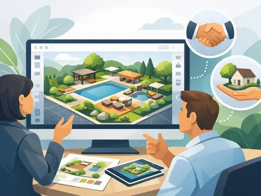 3D Landscape Design Presentation That Builds Trust