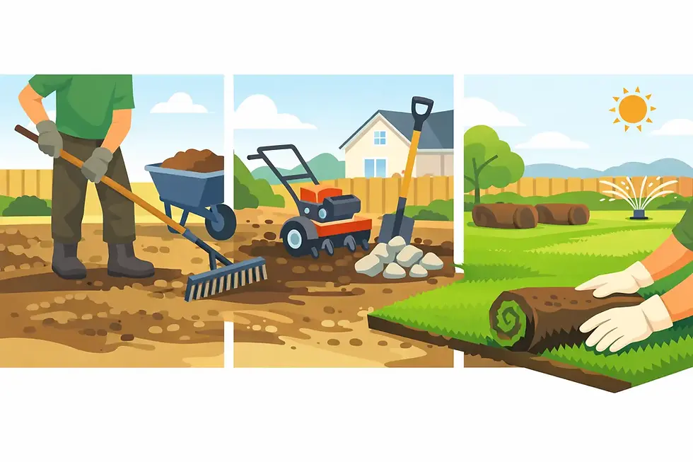 How to Prepare Yard for Sod Properly
