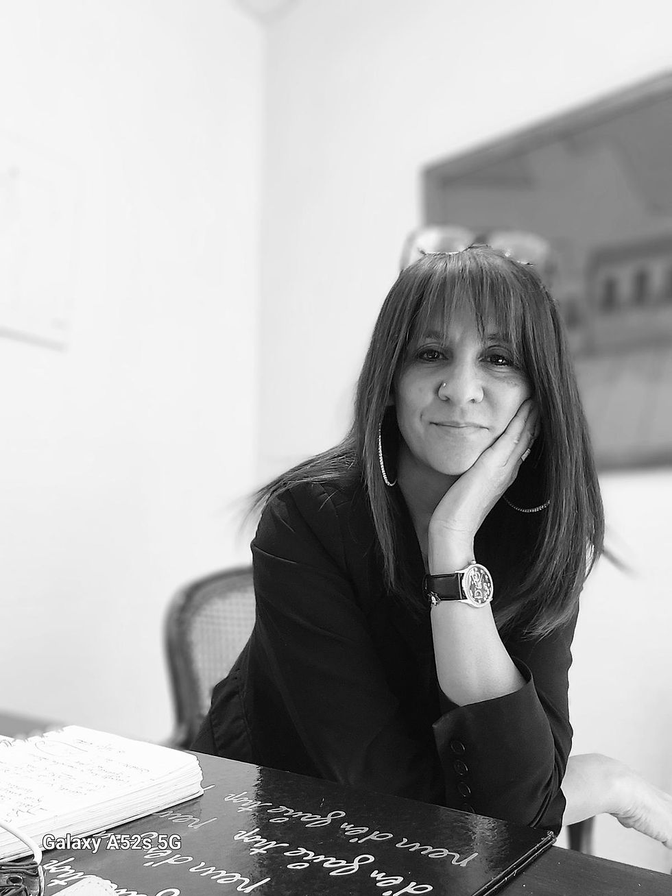 Photographie de Naima Tigroudja, une des partenaires de l'organisme de formation.