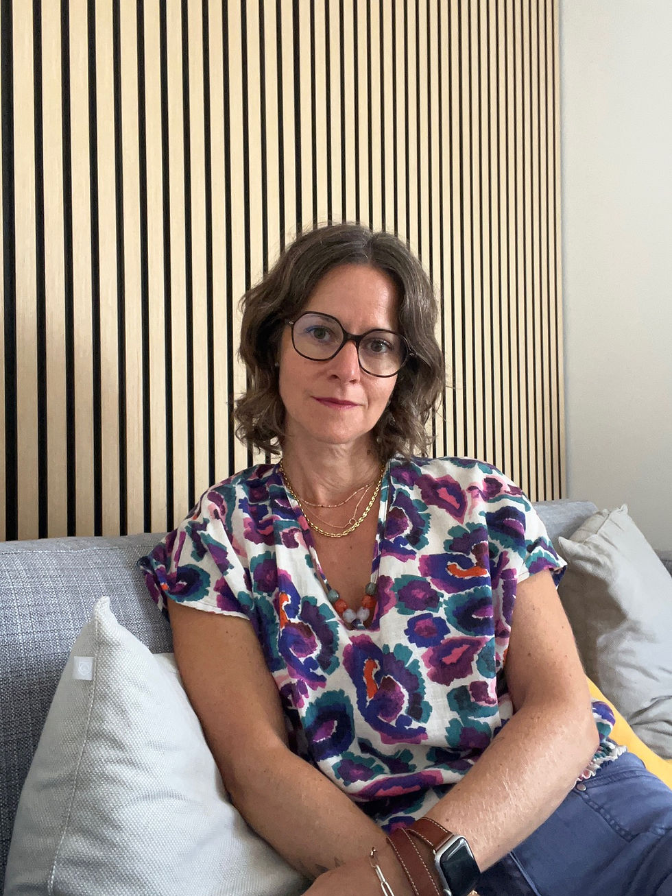 Photographie de Céline Massacrier, une des partenaires de l'organisme de formation.
