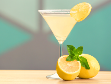 Sparkling Lemondrop Martini