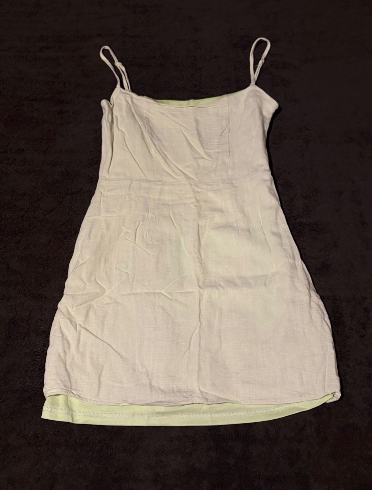 Nasty Gal Collection Pistachio Noodle Top