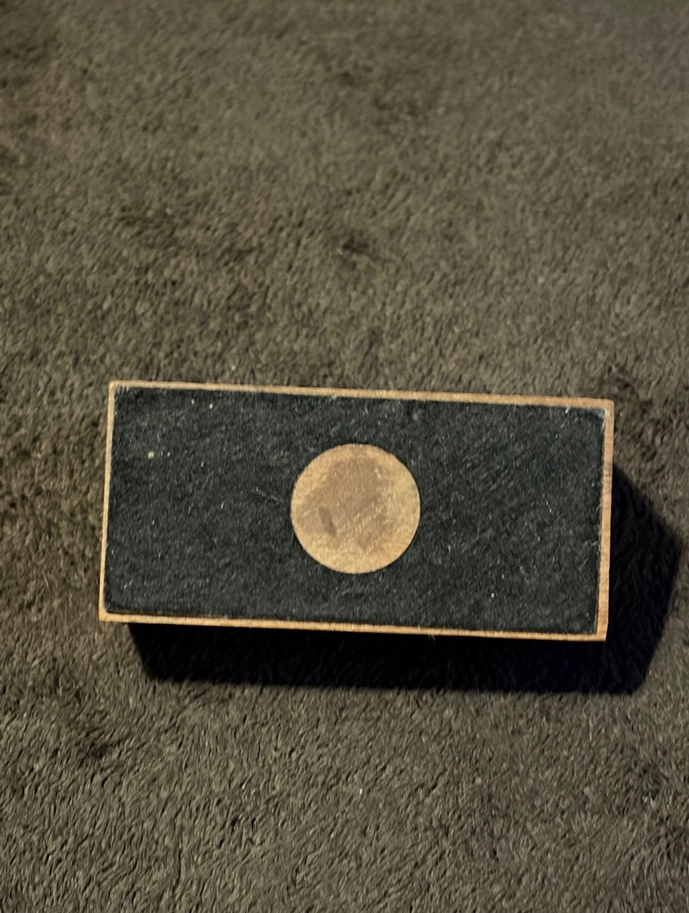 Thumbnail: Wooden Ship Business Card Holder