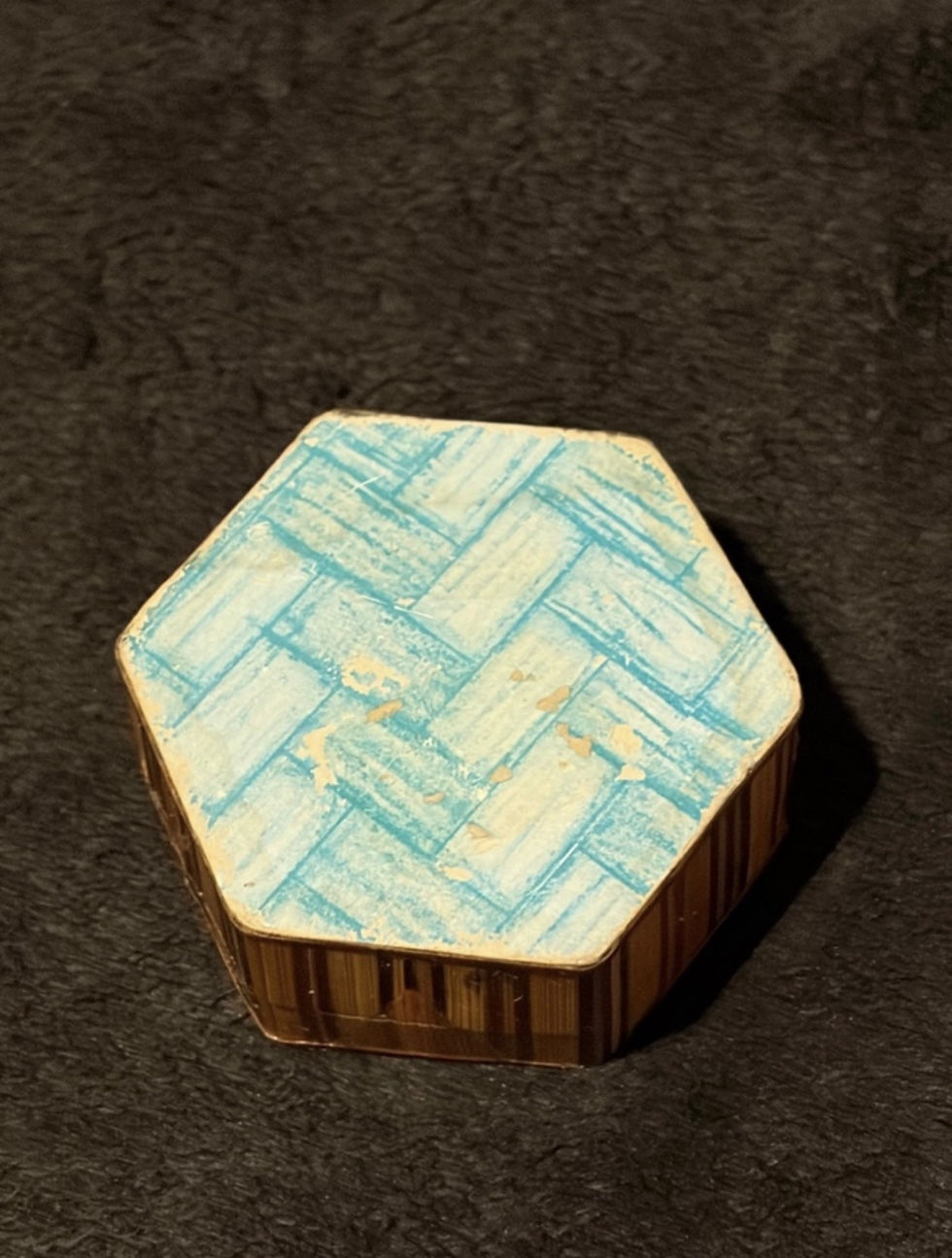 Thumbnail: Fawn Wood Velour Interior Box
