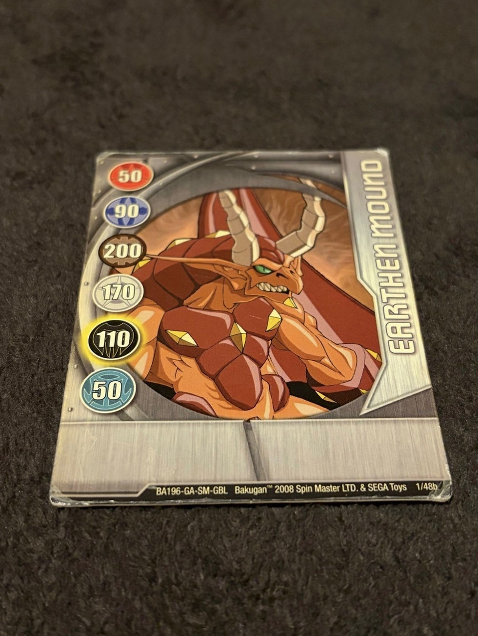 Thumbnail: Bakugan Darkus Gargonoid 480G