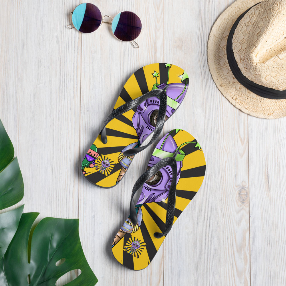 Cool Kids Flip-Flops sunny astro girl
