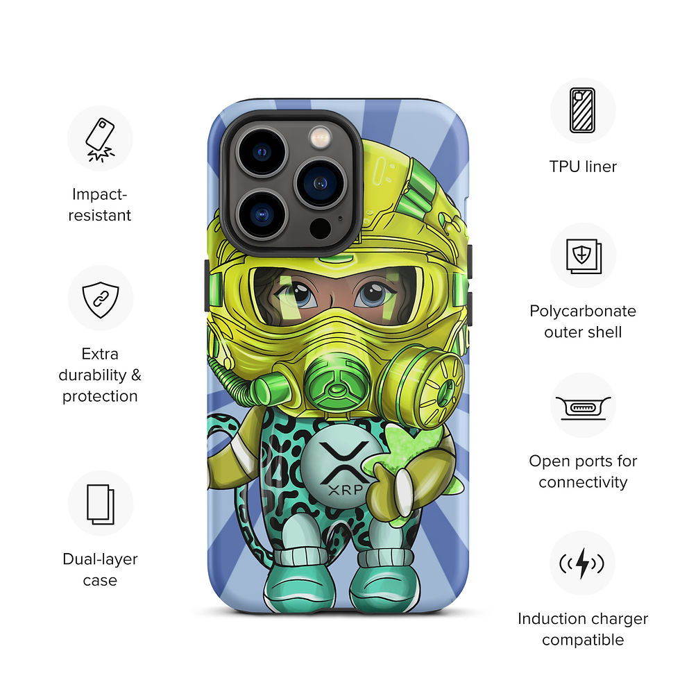 Thumbnail: A.A. Cool kids Tough Case for iPhone®