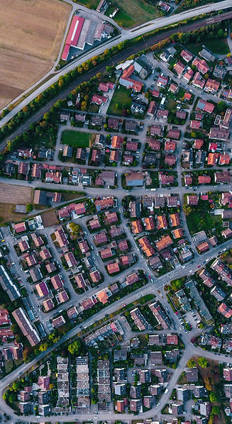 Aerial Photo of a City