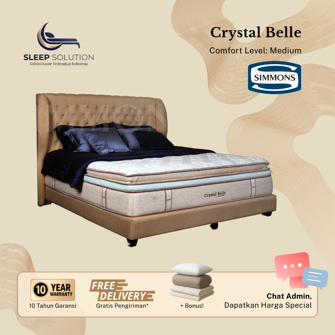 Kasur SIMMONS Crystal Belle - Retail Collection