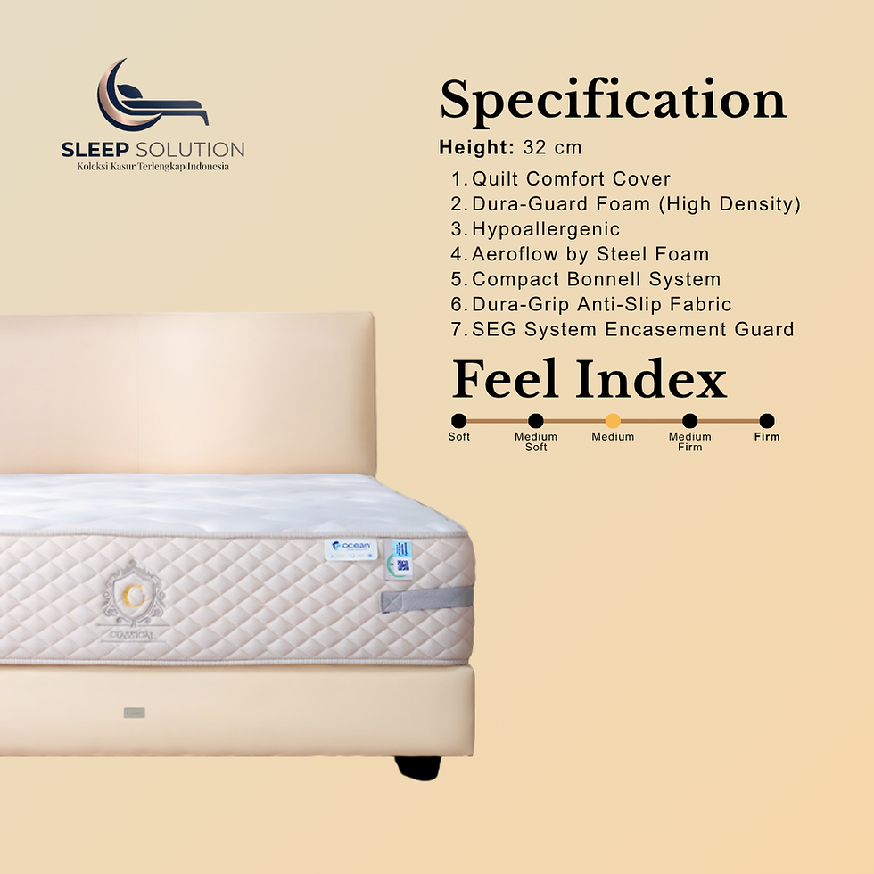 Thumbnail: Kasur OCEAN Classical + - Ocean Springbed