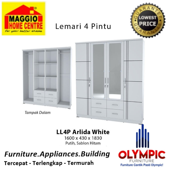 OLYMPIC LL4P Arlida White - Arlida Series