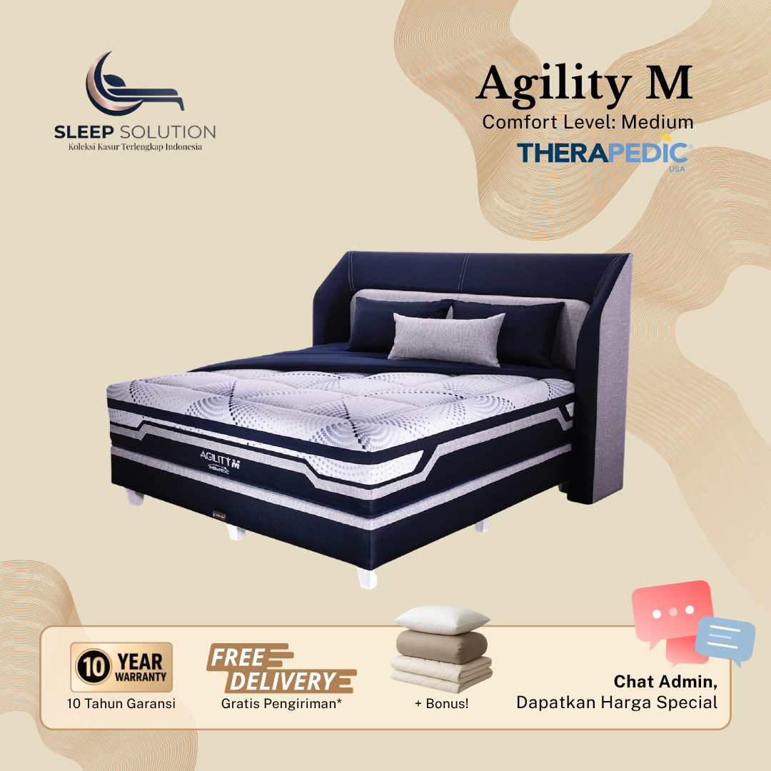 Kasur THERAPEDIC Agility M - Agility Series