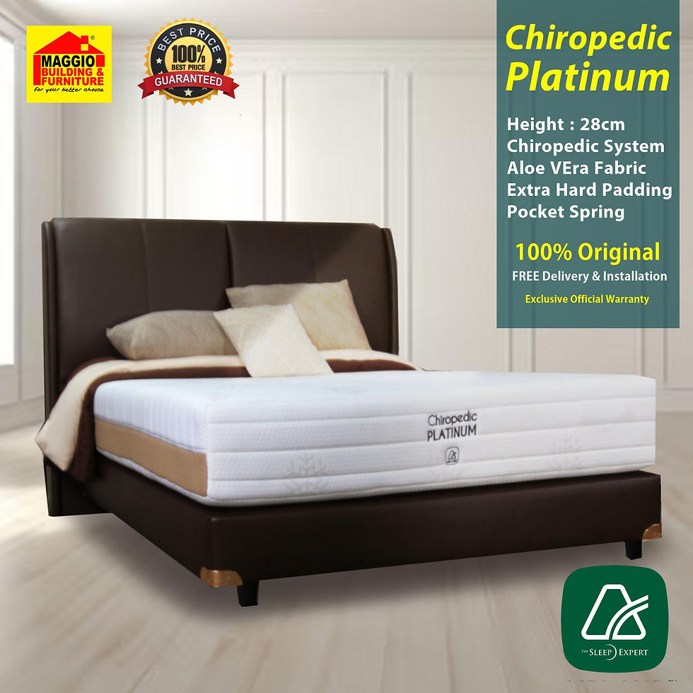 Kasur AIRLAND Chiropedic Platinum - Luxury Series