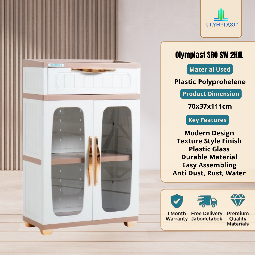 Rak Sepatu OLYMPLAST - Lemari Sepatu - SRO SERIES - Olympic