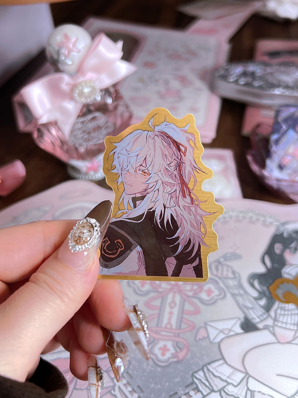 Thumbnail: hsr - renheng & jing yuan gold foil stickers
