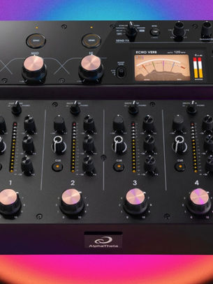 Alphatheta Unveils Groundbreaking 'Euphonia' Digital Rotary DJ Mixer