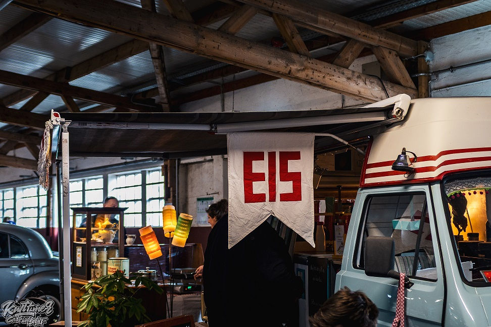 Der liebevoll gestaltete Eiswagen der "Eiselse"