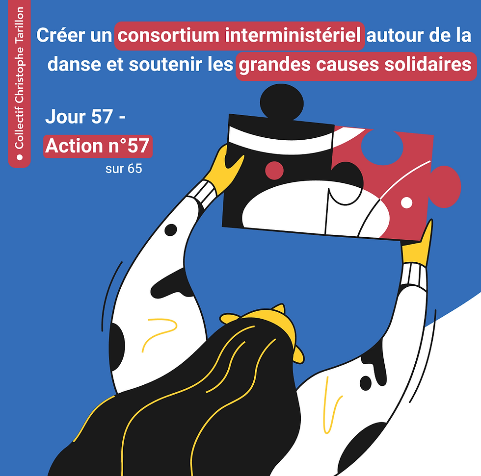 Action n°57 - Créer un consortium autour de la danse : un projet ambitieux pour l’avenir