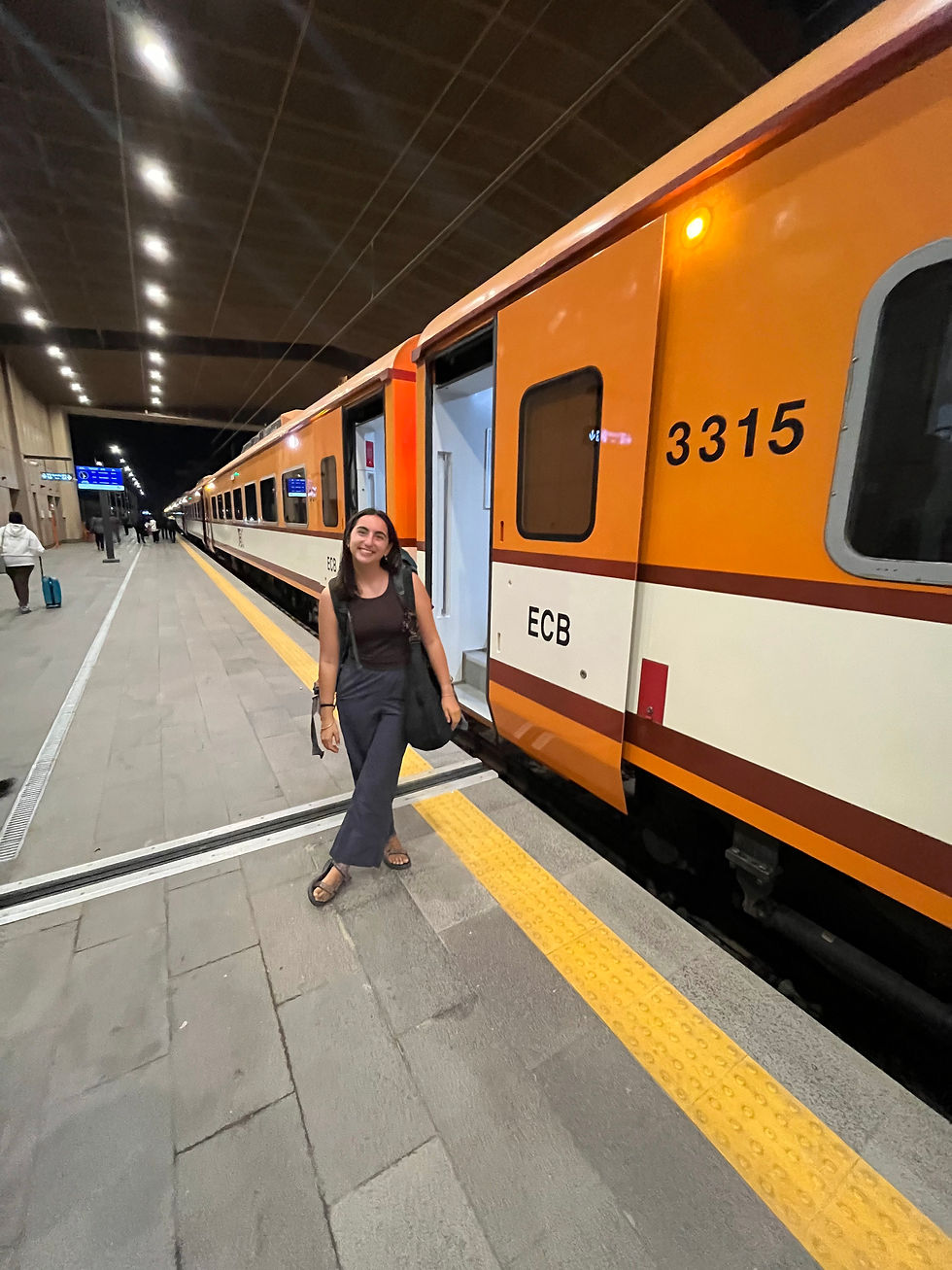 Taking the high-speed train in Dodoma!