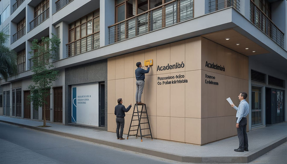 Qual o valor de letreiro para academia em Indaiatuba? Veja preços e como escolher