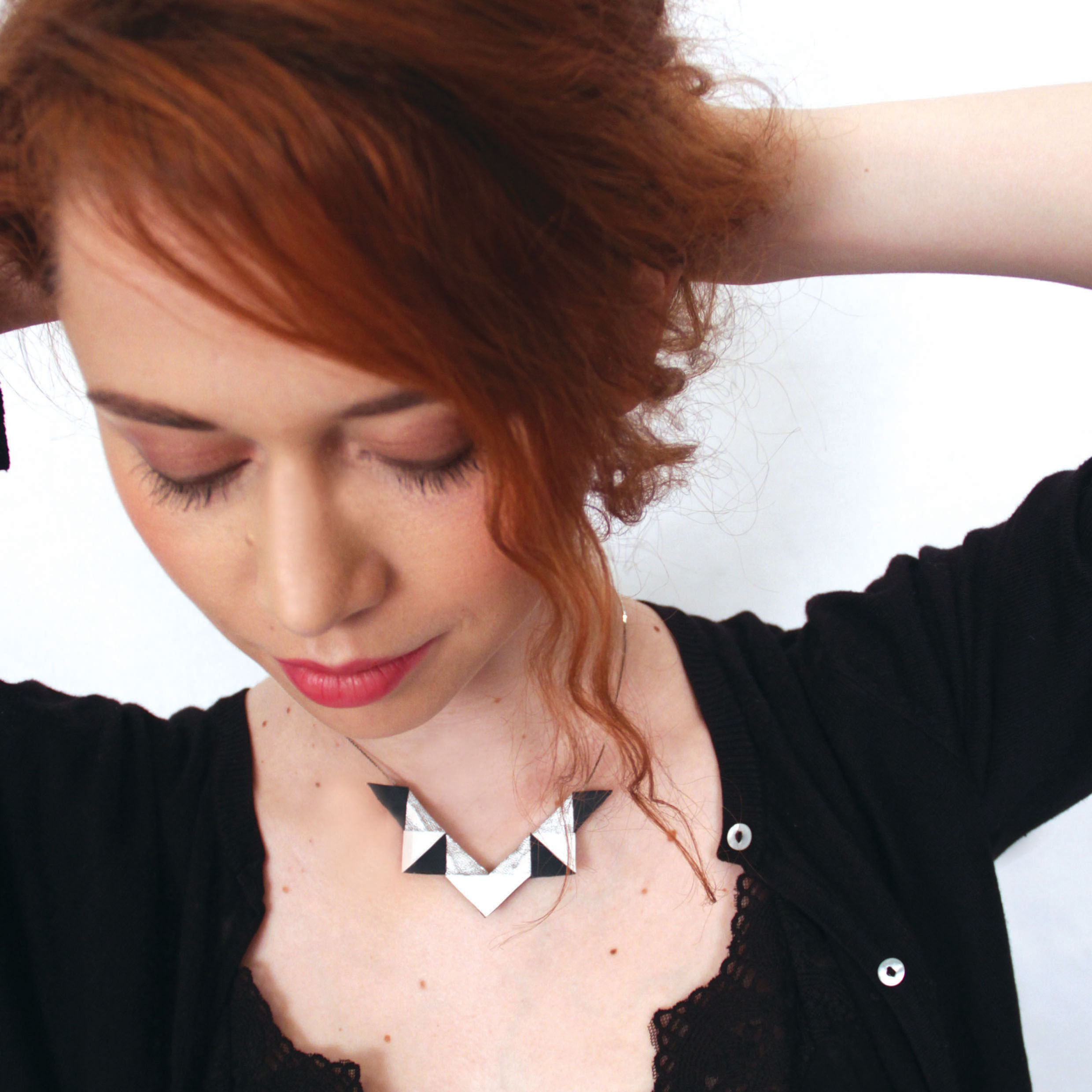 Collier Petit Triangle - Argenté 