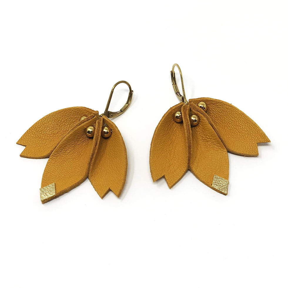 Miniature : Boucle d'Oreilles Gentiane