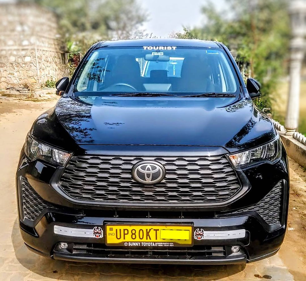 Innova Hycross on Rent in Agra