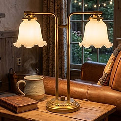 Sunyow Glass Table Lamp FC-2515G 506