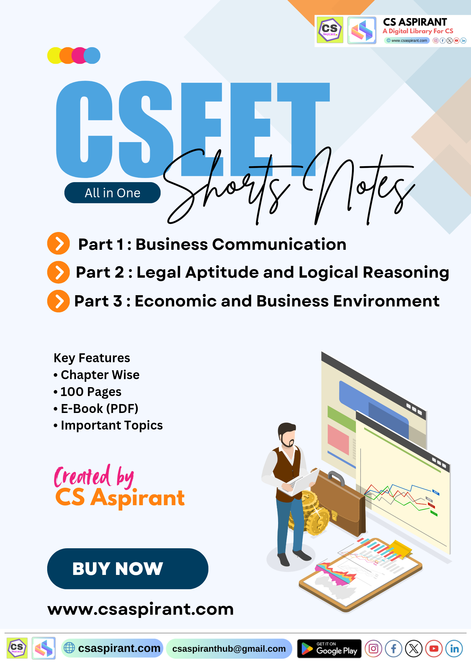 CSEET SHORTS NOTES