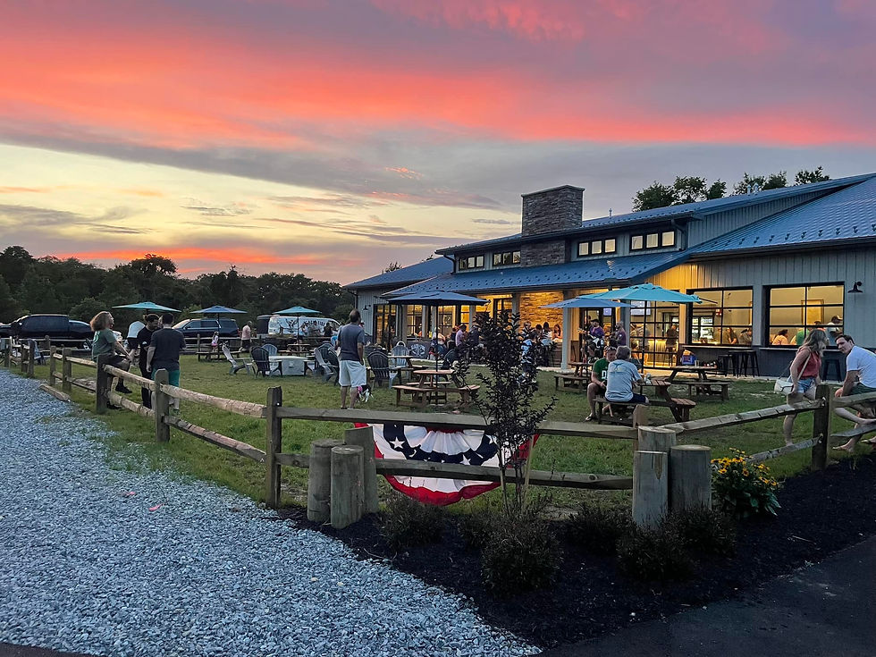 Slack Tide Brewing outdoor space for events