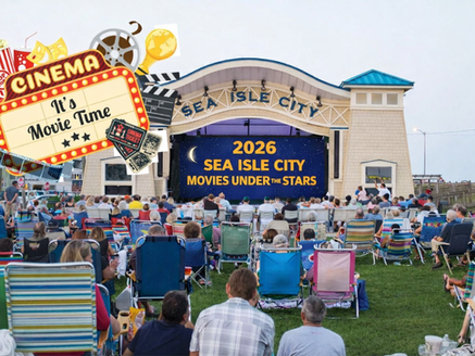 Sea Isle City 2026 Free Family Movies Under the Stars