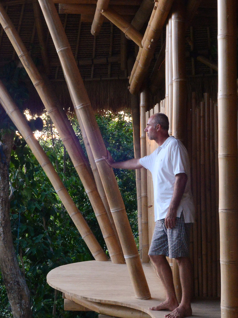 Andrew Dixon on Cempedak Island