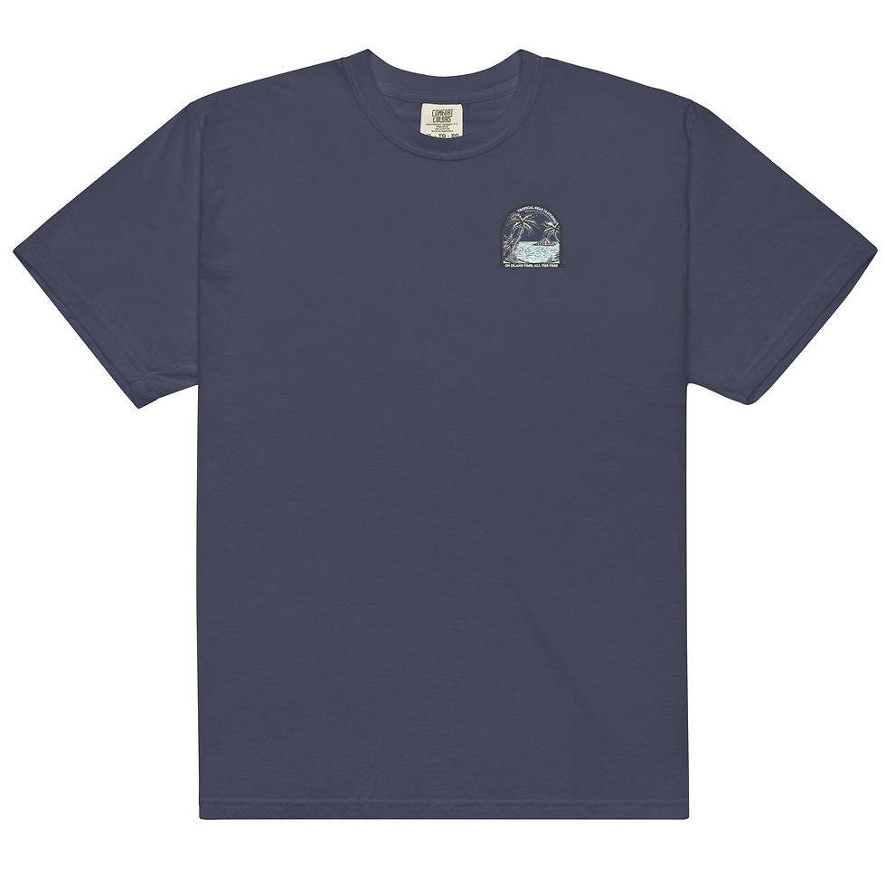 Thumbnail: Men’s Island Time, All the Time Heavyweight T-Shirt