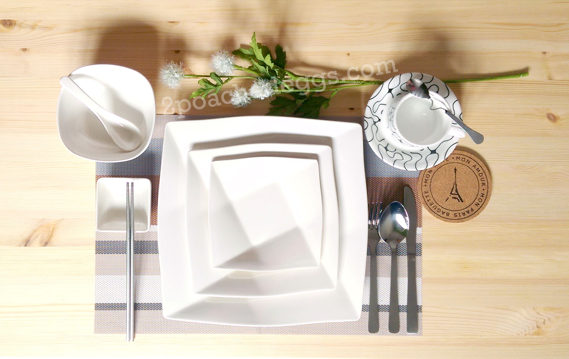 White Series Dining Set