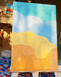 Atelier de peinture à Marrakech