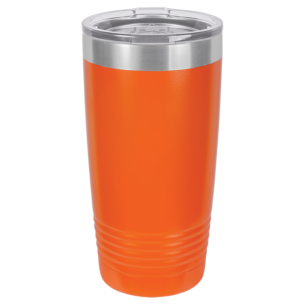 Thumbnail: Custom Polar Camel 20 oz. Ringneck Vacuum Insulated Tumbler w/Clear Lid