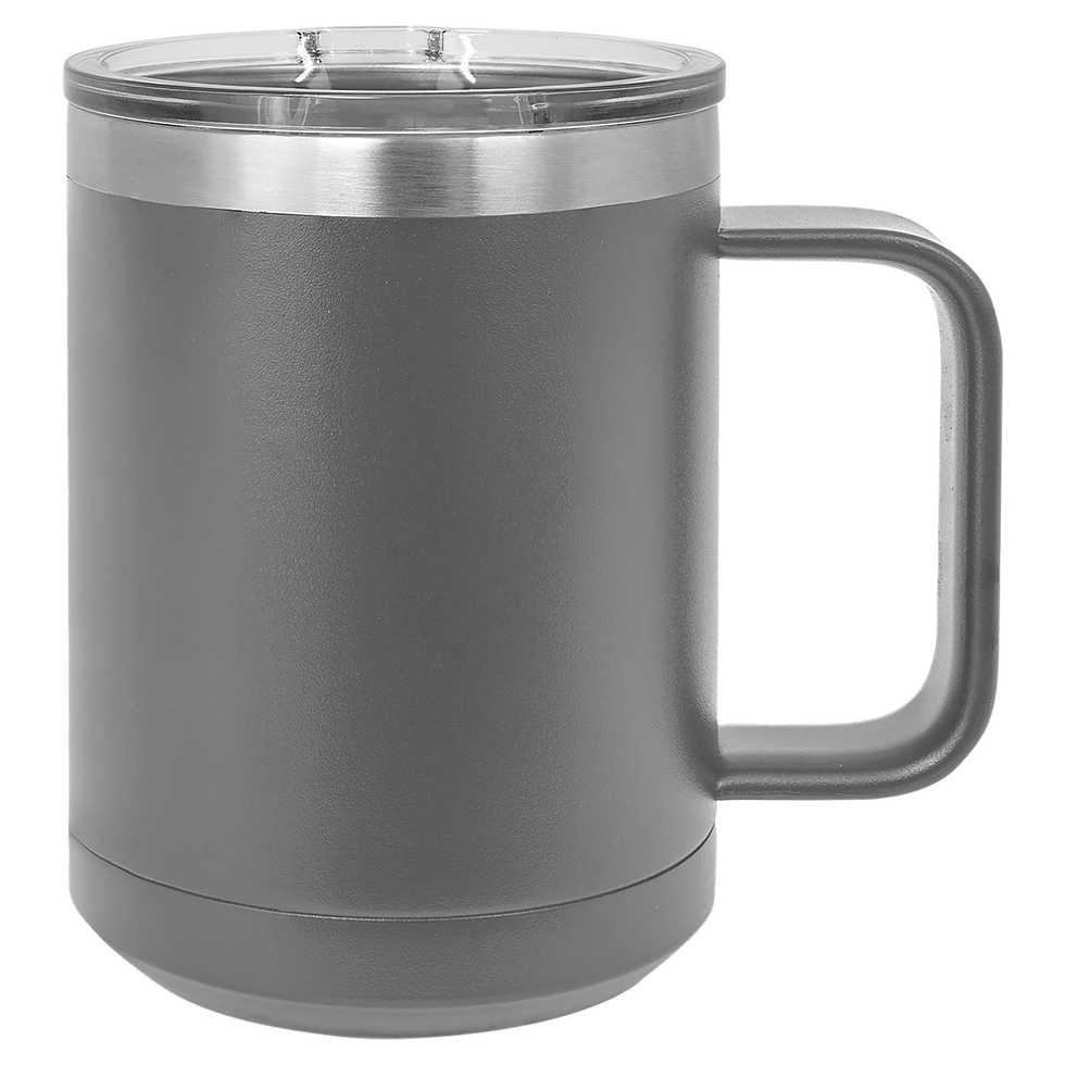 Thumbnail: Custom 15 oz. Vacuum Insulated Mug with Slider Lid Polar Camel