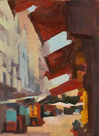 Elena Klimova - "Antique Market 2"